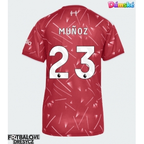 Liverpool Victor Munoz #23 Dámské Domácí Dres 2026-27 Krátký Rukáv Liverpool Victor Munoz #23 Dámské Domácí Dres 2026-27 Krátký Rukáv